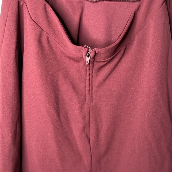 Francesca's Burgundy Dress‎ - Size Medium - Picture 6 of 11
